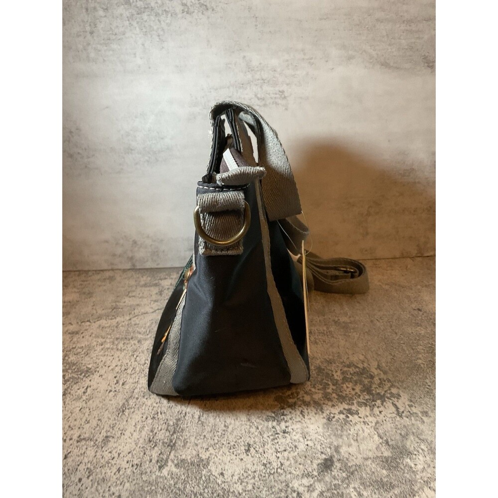 Chala Black Dragonfly RFID Venture Mini Carryall Tote Bag NWT - Picture 4 of 5